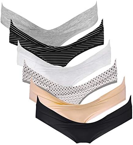 Intimate Portal Cotton Maternity Underwear Under the Bump Pregnancy Postpartum Bikini Panties