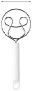 kitchen utensils set,canisters sets for the kitchen  Stainless steel dough mixer, double eye coil, powder mixing stick, dough kneading tool, non stick, manual egg beater