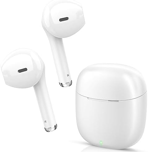 yobola Wireless Earbuds, Bluetooh Earbuds, Deep Bass Light Weight Mini Wireless Headphones for Running\/Fitness, 25Hrs Playtime, Built-in Microphone, Touch Control, IPX5 Waterproof