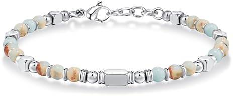 Beaded Bracelets for Women - Silver and Gold Boho Bracelets, Trendy Jewelry Gifts for Lover, Mom, Friends