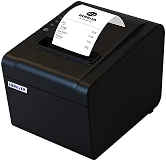 Rongta POS Printer, 80mm USB Thermal Receipt Printer, Restaurant Kitchen Printer with Auto Cutter Support Cash Drawer,USB Serial Ethernet Interface for Windows\/Mac\/Linux,Do Not Square (RP326)