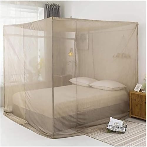 100% Silver Fiber EMF Shielding Bed Canopy,Blocks Radiation\/EMF\/WiFi\/5G Other RF Attenuation 10MHz-10GHz 35-60dB Breathable Bed Net Canopy Radiation Shielding Rate(180\/*200*185cm)((180*200*185CM))