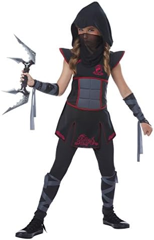 Girls White Ninja Costume