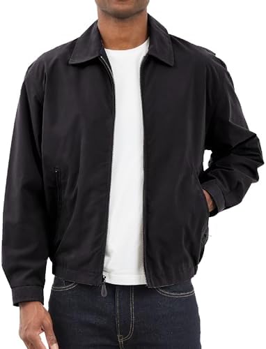 LONDON FOG Men&#39;s Auburn Zip-Front Golf Jacket (Regular &amp; Big-Tall Sizes)
