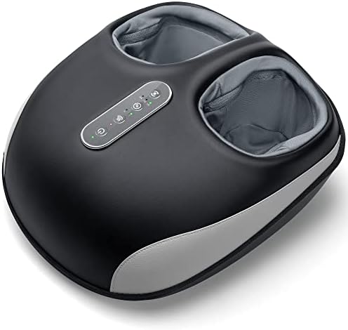 Nekteck Foot Massager Machine with Heat, Deep Kneading Shiatsu Foot Massager with Air Compression, Soothe Muscles, Multiple Massage Modes &amp; Adjustable Intensity Christmas Gifts for Her &amp; Him