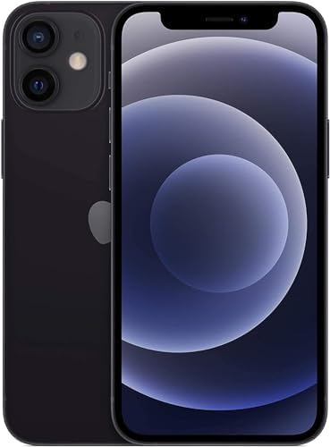 Apple iPhone 12 Mini, 256GB, Black - Unlocked (Renewed)