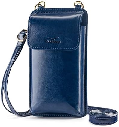 Claasico Crossbody Phone Purse for Women \u2013 RFID Phone Case Wallet w\/Magnetic Closure &amp; Separate Zipper Pocket Crossbody Bag
