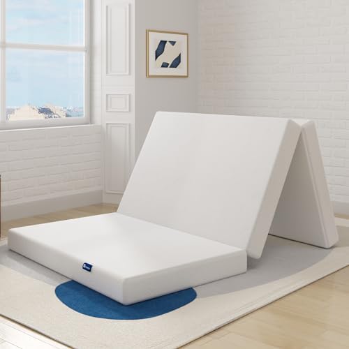 Avenco Folding Mattress, 4 Inch Trifold Mattress, Twin XL Folding Mattress for Indoors, RV\/Camper Van, Travel, Camping, Guest Room