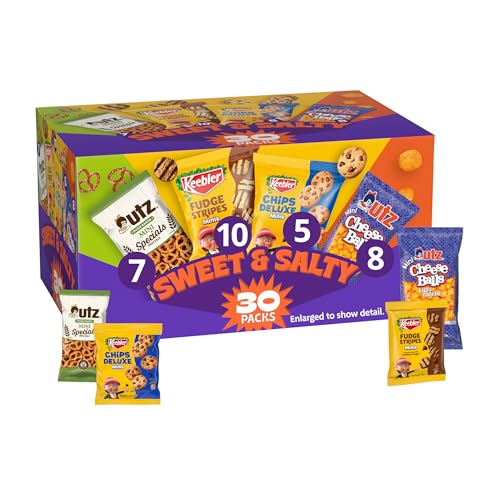 Keebler Cookies and Crackers, Variety Pack, 30 Ct. (Pack of 1)