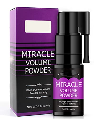 gowwimHair Volume Powder 4g, Keep Hair Soft &amp; Fluffy all Day Hair,No Mess,Dust it, Hair Root Lifting Powder.