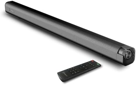 Chaowei Sound Bar for Smart TV 37 Inch 120W Bluetooth 5.0 Speaker with Builtin Subwoofers, 2.1Ch 3D Surround Sound System with 8 Speakers,7 Sound Modes,4EQ,AUX\/HDMI ARCOPT\\USBBT Connect